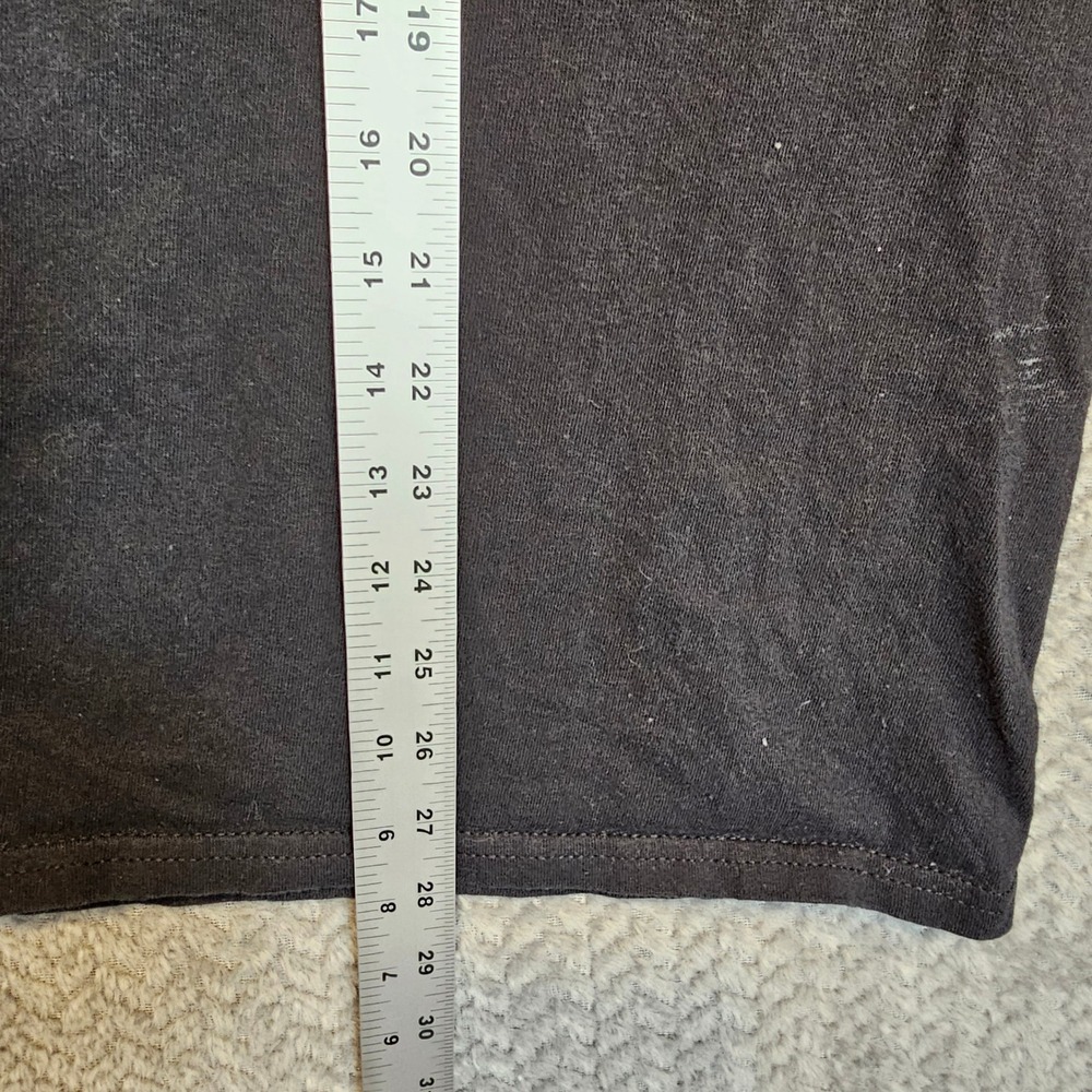 Luke Combs World Tour 2023 Black Graphic T-Shirt Men Large Bearded Skull Concert - Picture 4 of 7